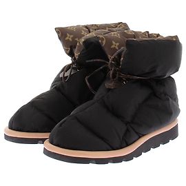Louis Vuitton Pillow Boots Black Black