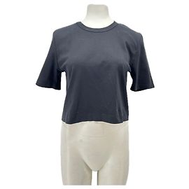 Autre Marque T-shirt nera in cotone WARDROBE NYC XS Nero