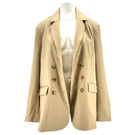 Autre Marque SOLAQUA Blazer Beige Beige