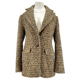 Autre Marque ADOORE Tweed-Blazer Beige Beige