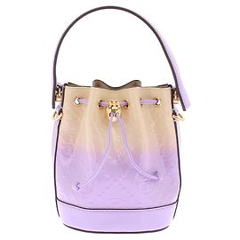 Tory Burch Borsa a secchiello lilla e gialla Porpora