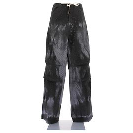 Autre Marque Jean noir et strass Noir