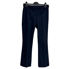 Max Mara Pantaloni neri con pince Nero