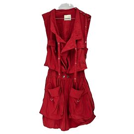 Isabel Marant Combishort rouge "Hanelor" Rouge