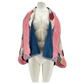 Autre Marque Jaqueta patchwork multicolorida LADY LANCASTER Rosa