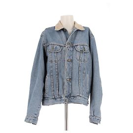 Leetha Veste en denim Blue