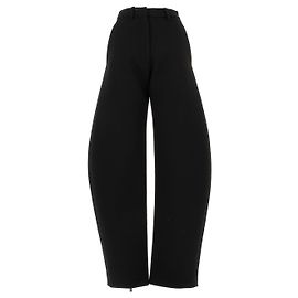 Alaïa Calça balão de lã Preto