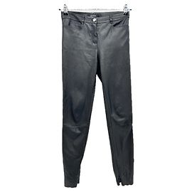 Jitrois Leather Pants Black