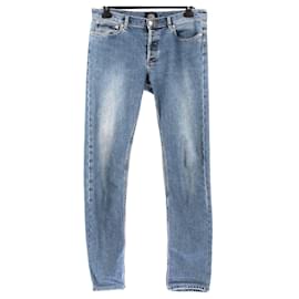 Vaqueros de algodón azul Apc Talla 32 Azul