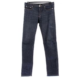 Jean en coton bleu Apc Taille 32 Bleu