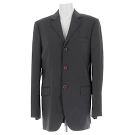 Dolce & Gabbana Grey Wool Blazer Grey