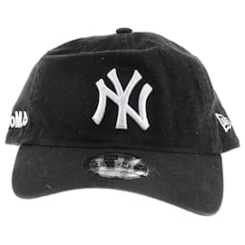 Autre Marque Gorra negra bordada Negro