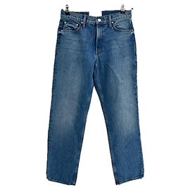 Agolde Blue Cotton Jeans Size 24 Blue