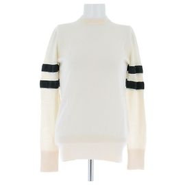 Suéter de lã branco T By Alexander Wang S Branco