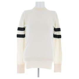 T By Alexander Wang Wollpullover Weiß S Weiß