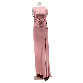 Gucci Robe bustier en soie rose Rose