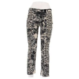 Versace Printed Viscose Pants Black Black