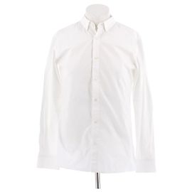 Camisa Balmain de algodão branca Branco