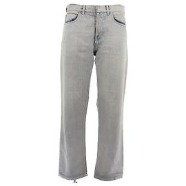 Dior Grey Cotton Jeans Size 34 Grey