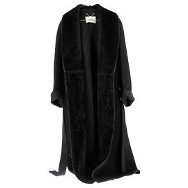 Fendi Wollmantel Schwarz