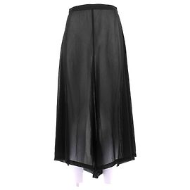 Autre Marque Pantalon transparent noir Noir
