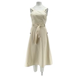 Autre Marque Vestido midi sem alças bege MAX MARA WEEKEND Bege