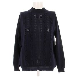 Miu Miu Wollpullover Marineblau Marineblau