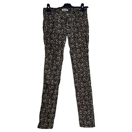 Isabel Marant Etoile Musterhose Schwarz