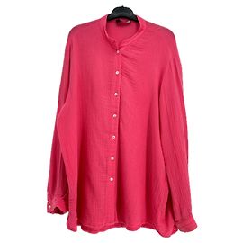 Autre Marque Blouse ANIM rose fuchsia en coton Rose