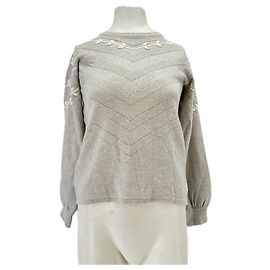 Autre Marque Pull en laine gris MOLLI Taille S Gris