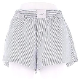 Autre Marque Short KITH à rayures bleu et blanc en coton Bleu