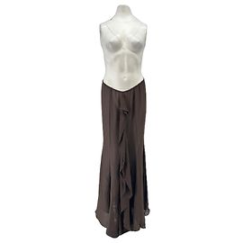 Autre Marque Saia marrom de viscose MANGO X SUPRIYA LELE Marrom