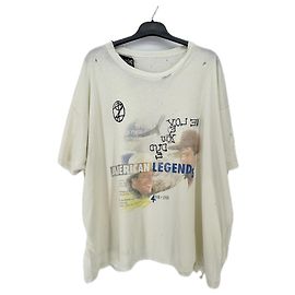 Autre Marque Tee-shirt blanc cassé White