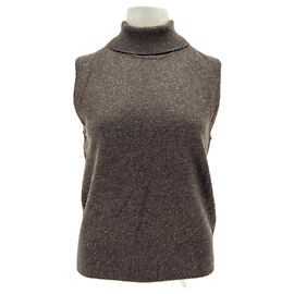 Filippa K Rollkragenpullover aus Wolle Braun
