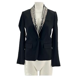 Ba&Sh Blazer Preto Preto