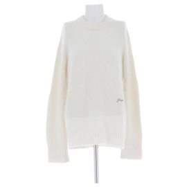 Ganni Cremefarbener Wollpullover Beige