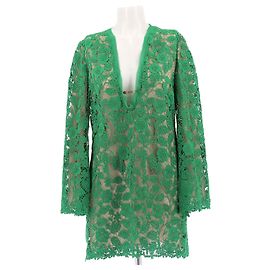 Cult Gaia Grüne Spitzenkleid Grün