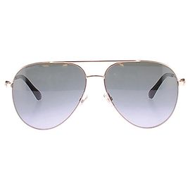 Jimmy Choo Occhiali da sole aviator D'oro
