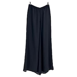 Autre Marque Transparente schwarze Hose Schwarz