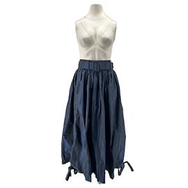 Autre Marque Jupe bleu marine avec ceinture Navy blue