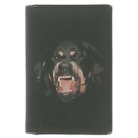 Givenchy Black Leather Card Case Black