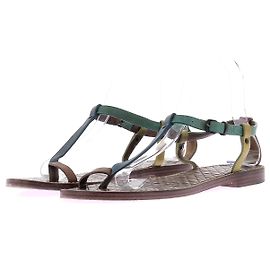 Bottega Veneta Sandales en cuir Marron