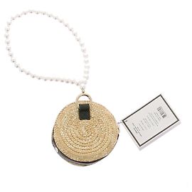 Maison Michel Cartera de rafia 'Anna' Beige