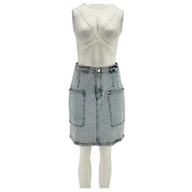 Gonna in denim blu Baum und Pferdgarten Taglia 36 Blu