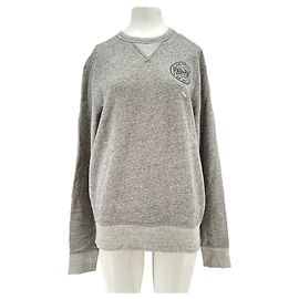 Ralph Lauren Pink Pony Pullover Grau Baumwolle S Grau