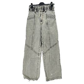 Jeans de pierna ancha Sea New York gris algodón Gris