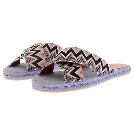 Missoni Espadrilles à semelle en corde Multicolore