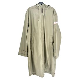 Parka con capucha Hunter x Maison Kitsuné Taupe Caqui