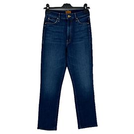 Mother Blue Cotton Jeans Size 26 Blue