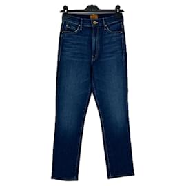 Vaqueros Mother de algodón azul talla 26 Azul